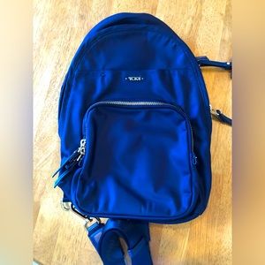 Very good condition Tumi one strap backpack